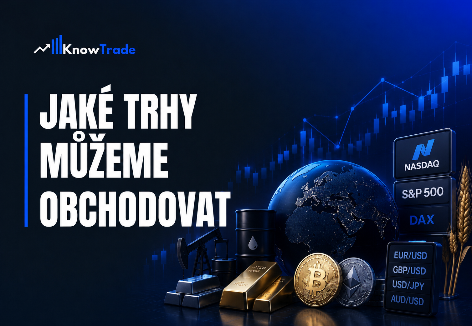 Jaké trhy můžeme dnes obchodovat | KnowTrade